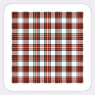 Christmas Plaid Sticker